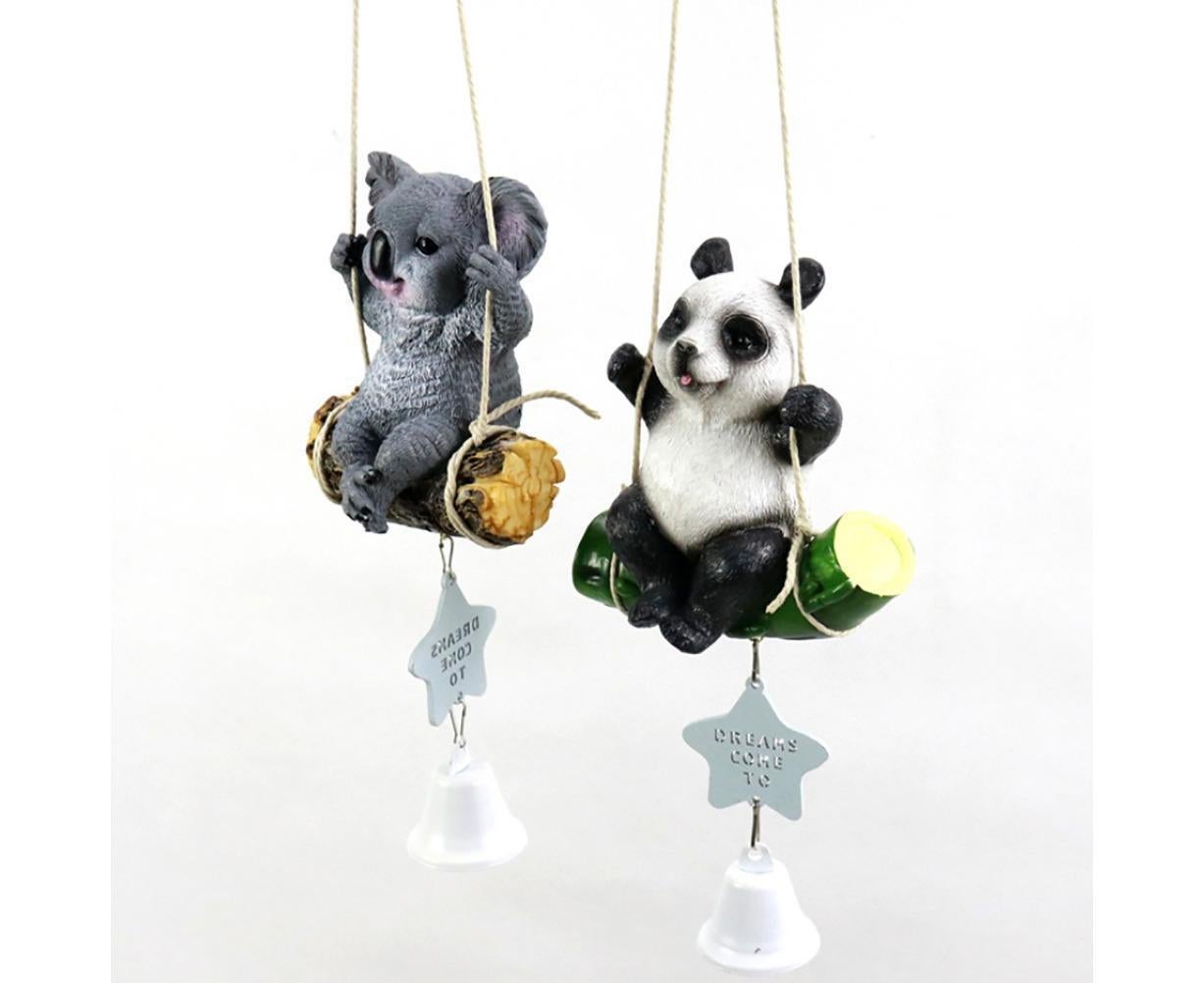 Cute Swing Panda Sloth Wind Chimes Home Door Window Balcony Hanging Bell Decor-Sloth