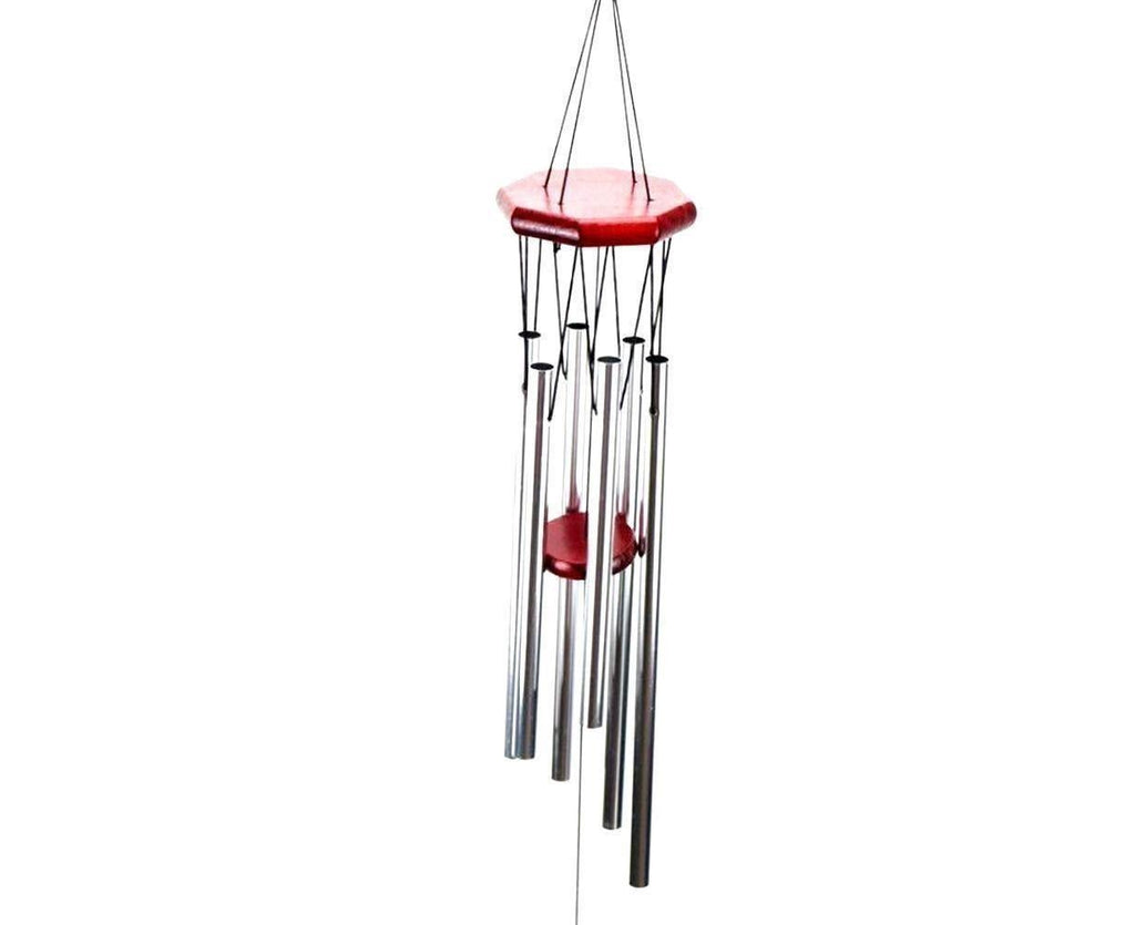 Wood Metal Retro Wind Chime Outdoor Garden Porch Balcony Home Decor Ornament-Random Style