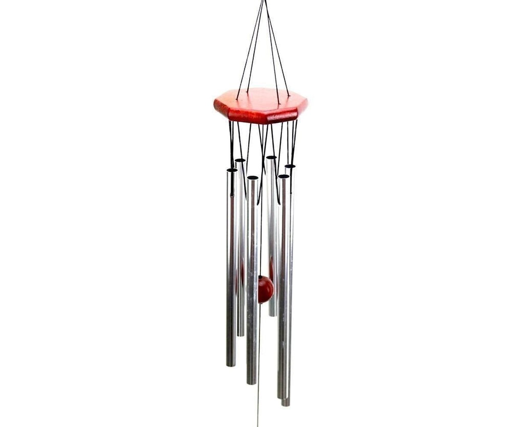 Wood Metal Retro Wind Chime Outdoor Garden Porch Balcony Home Decor Ornament-Random Style