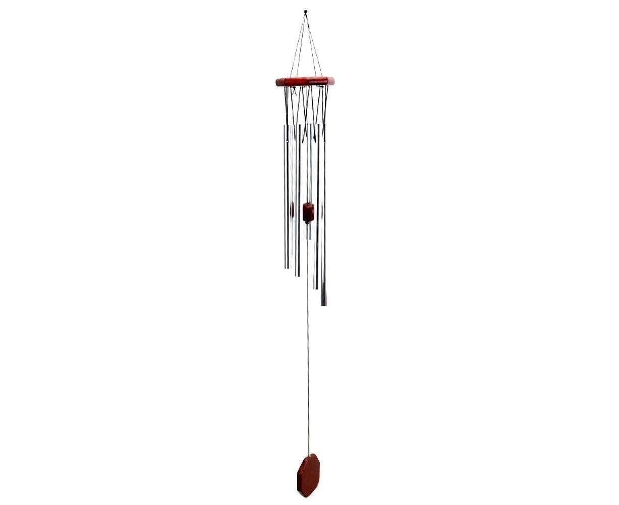 Wood Metal Retro Wind Chime Outdoor Garden Porch Balcony Home Decor Ornament-Random Style
