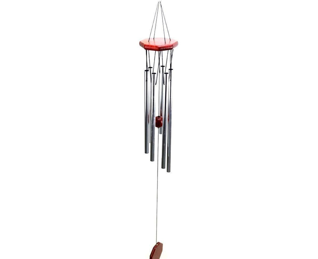 Wood Metal Retro Wind Chime Outdoor Garden Porch Balcony Home Decor Ornament-Random Style
