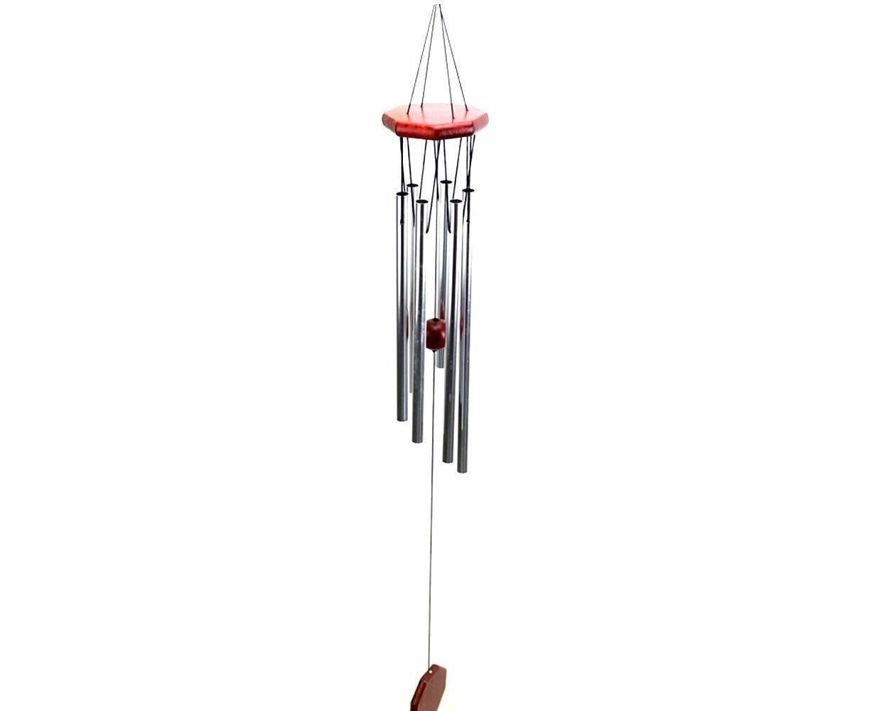 Wood Metal Retro Wind Chime Outdoor Garden Porch Balcony Home Decor Ornament-Random Style