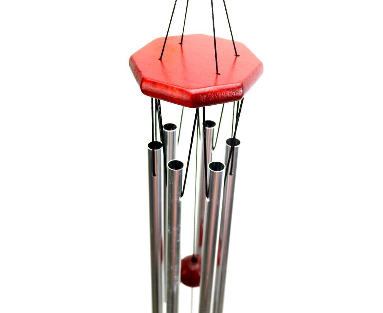 Wood Metal Retro Wind Chime Outdoor Garden Porch Balcony Home Decor Ornament-Random Style