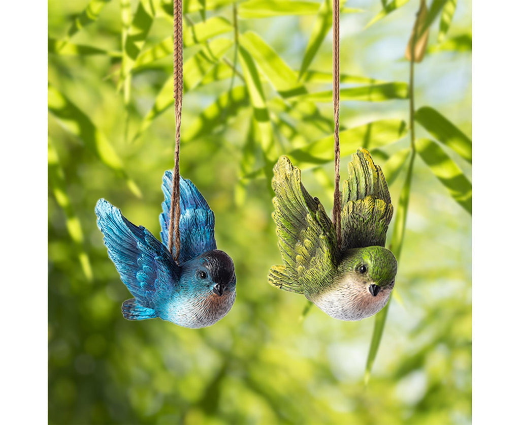 1 Set Decorative Resin Birds Pendant - Multicolor