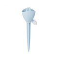 5-PCS Blue Automatic Plant Watering Spikes with Adjustable Flow Control Universal Fit 5 Pack for Indoor and Outdoor Potted Plants Reliable Gardening Solution for Local Homes