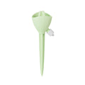 5-PCS Green Automatic Plant Watering Spikes with Adjustable Flow Control Universal Fit 5 Pack for Indoor and Outdoor Potted Plants Reliable Gardening Solution for Local Homes